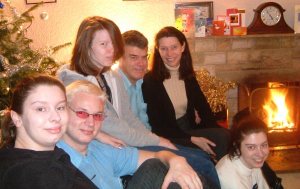 all of us at Christmas 2003